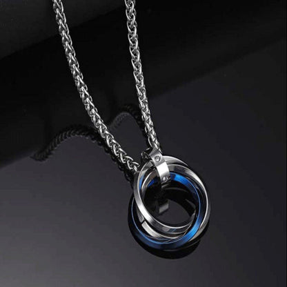 Men's Titanium Steel No Fading Trinity Female Necklaces