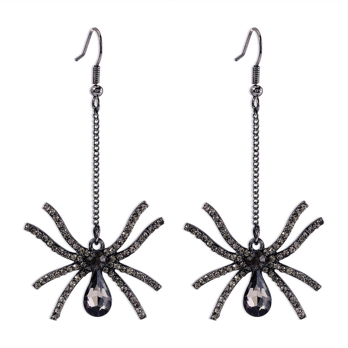 Women's Dark Vintage Long Exaggerated Spider Rings