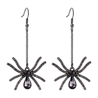 Women's Dark Vintage Long Exaggerated Spider Rings