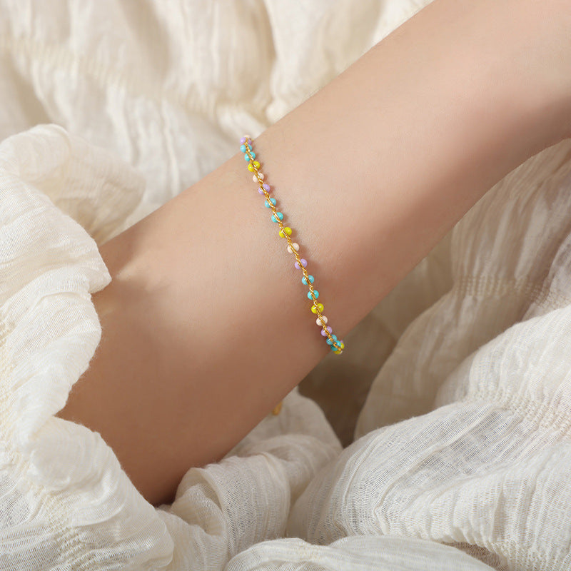 Women's High Sense Simple Handmade Beaded Bead Necklaces