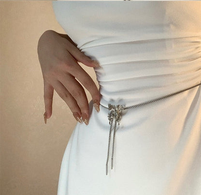 Butterfly Free Adjustable Female Special Interest Light Necklaces