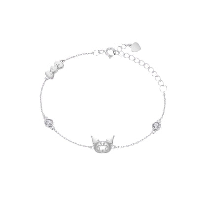 Cute Clow Bow Female Sweet Cartoon Bracelets