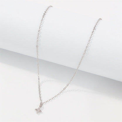 Diamond Inlaid Short Fresh And Stylish Niche Necklaces